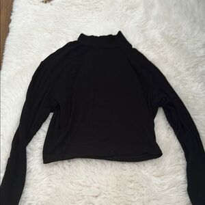 Black Long Sleeve Women's Top